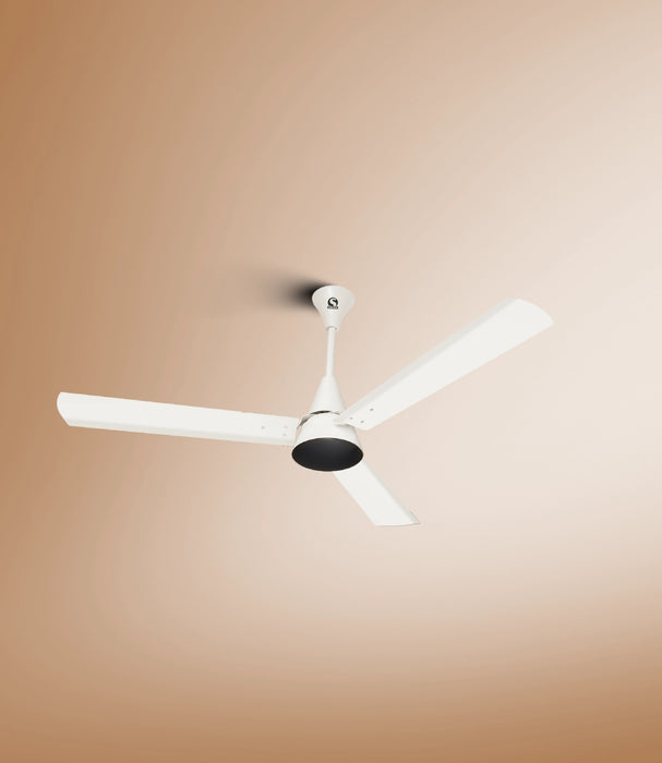 SUMMERCOOL 1200mm BLDC Ceiling Fan with Remote Control | 350 RPM High Air Delivery with LED Indicators | Automatic Switch Set Timer | Power Saving | 6 Speed Control | White Color | 2 Year Warranty