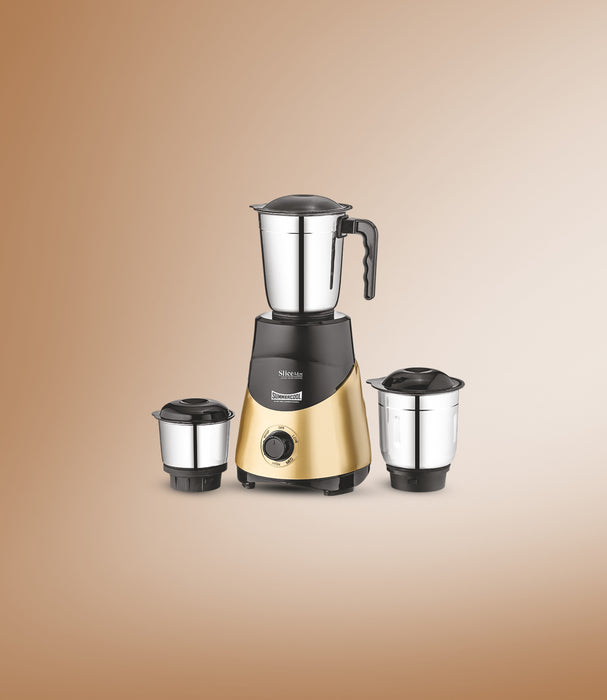 SUMMERCOOL Slice Max 550 Watt Mixer Grinder with 3 Jars | long lasting shock proof ABS body | Heavy Duty Motor | Nano-grinding technology | 304 Grade Stainless Steel Blade