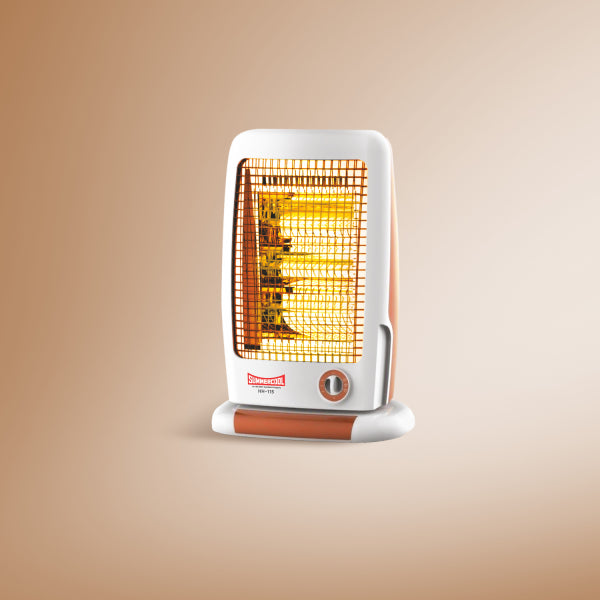 Summercool Halogen Heater Room Heater For Home Halogen Heater 500/1000W Safety mesh grill Quick heating Rust-free metal grill front