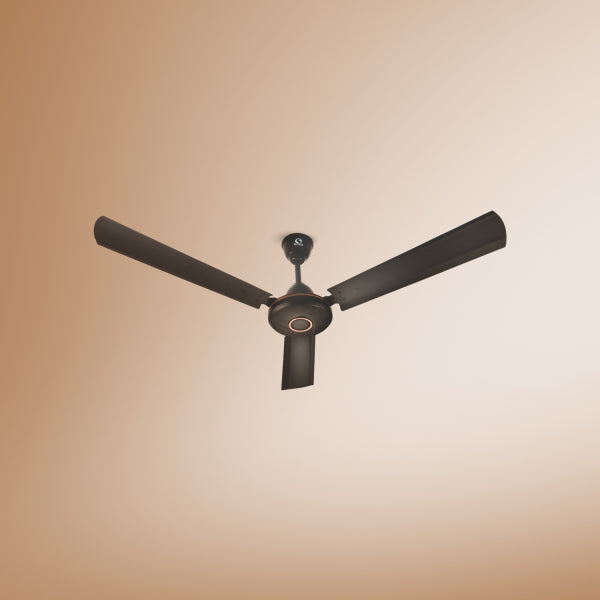 SUMMERCOOL Blast 1200mm/48 inch High Speed Anti-dust Decorative | BEE Star Rated Ceiling Fan | Copper motor With | (Coffee Brown, Pack of 1)