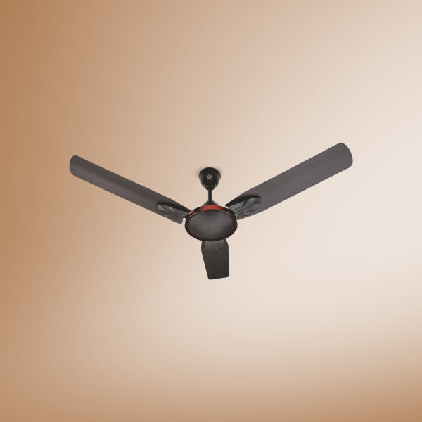 SUMMERCOOL Breezer 1200mm/48 inch High Speed Anti-dust Decorative | BEE Star Rated Ceiling Fan | High Speed 100% Copper Motor | (Coffee Brown, Pack of 1)