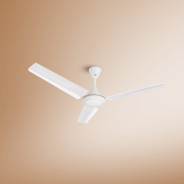 SUMMERCOOL Standard 1400mm/56 inch High Speed Anti-dust Decorative | BEE Star Rated Ceiling Fan | (White, Pack of 1)